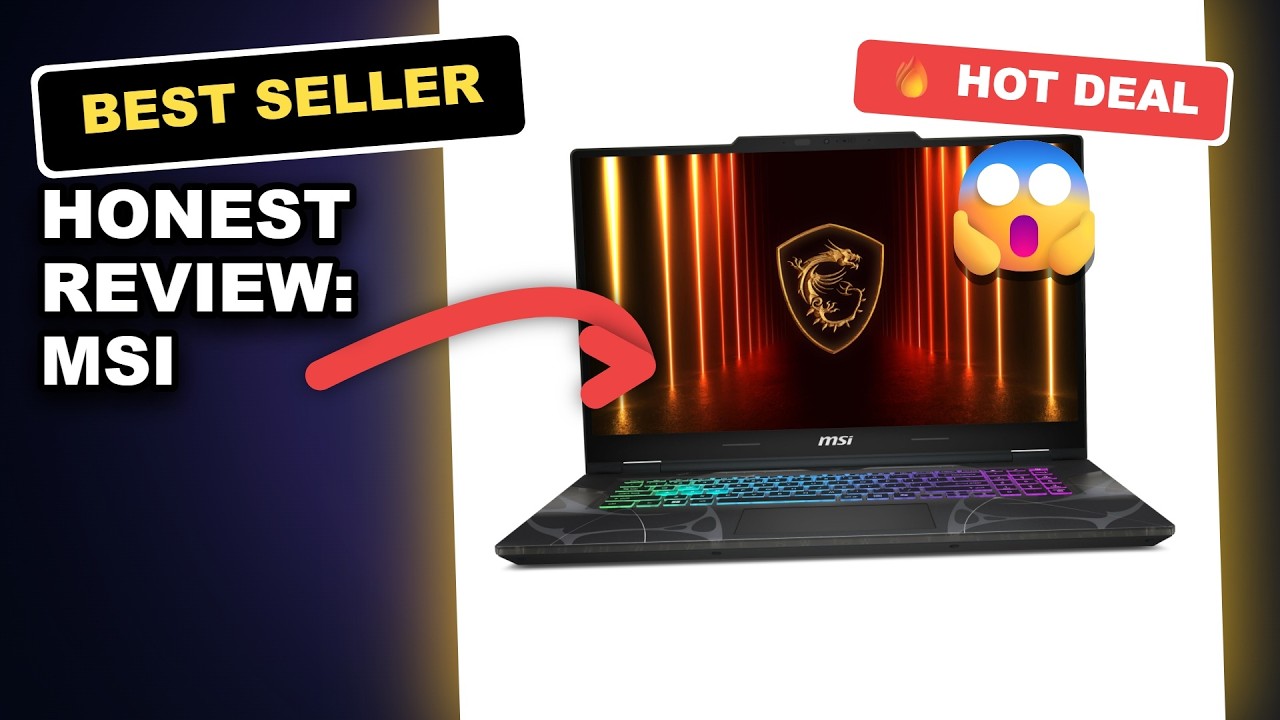 Honest Review: MSI Cyborg 17 17.3 FHD 144Hz Gaming Laptop — Is It the Complete Package? review video
