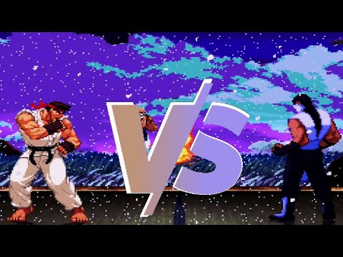Rematch Request! Ryu VS Sub-Zero Mugen Street Fighter Vs Mortal Kombat