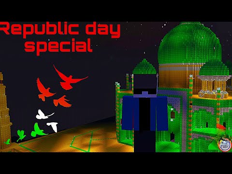 🔥 INSANE Republic Day Party in Minecraft! 🎉