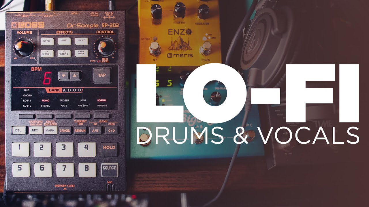 BOSS SP-202 | Lo-Fi Drum and Vocal Sampling