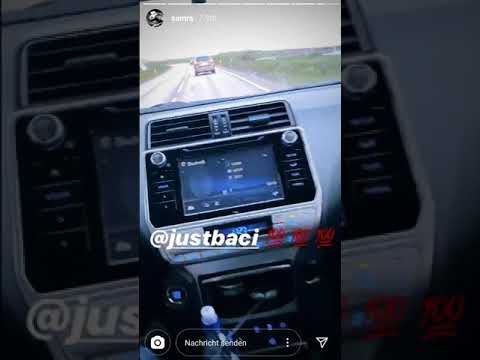 Samra und Kontra K pumpen Baci im Auto