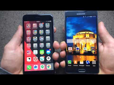 iPhone 6 + versus Galaxy Note 4 - Honest Review