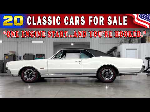 20 CHEAP Classic Cars For Sale from Original Owners Today!! Rare Finds Unveiled!!