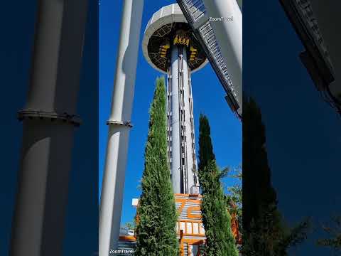FREE FALL 🥶 Space Vertigo - Gardaland #fall #into #void #max #adrenaline #gardaland #italy #🇮🇹