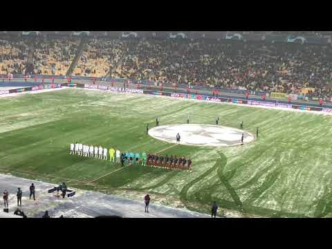 FC Dynamo Kyiv - FC Bayern Munich | Champions league anthem