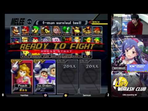 UWaterloo Melee Monthly #1 - Singles Losers Quarterfinal - Vanitas vs Jamrun