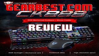 BUDGET MECHANICAL KEYBOARD UNBOXING - REVIEW GEARBEST.COM