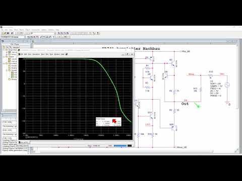 Die Übertragungsfunktion UA741 vs OPV Nachbau
