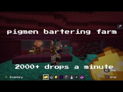 Zero Tick Piglin Bartering Farm 1.16