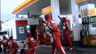 Michael Schumacher shell ferrari advert (High Quality)