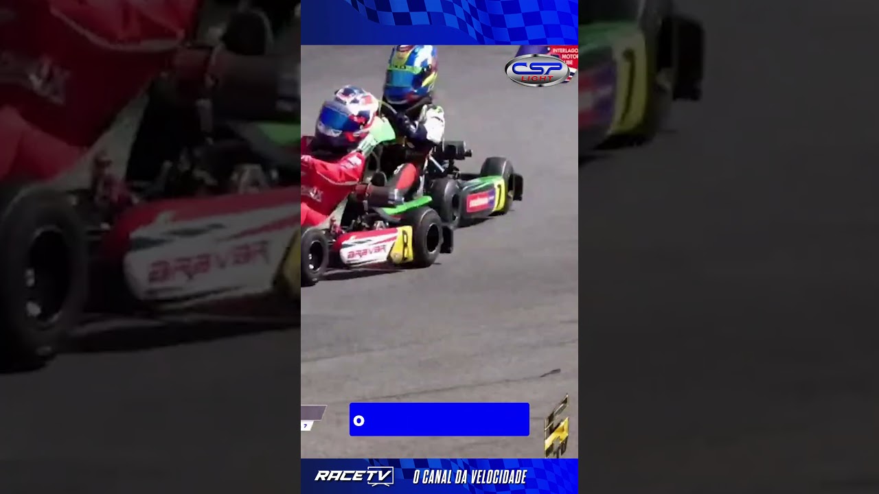 Mini, manda a bota no acelerador, extremamente jovens e altamente competitivos Copa SP Light de Kart