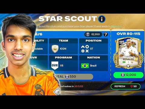 New REAL MADRID Star Scouts Is Amazing! - FC Mobile 