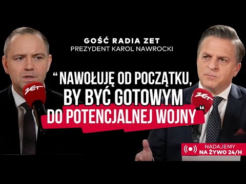 Karol Nawrocki on closing the Baltic Sea: What is happening is disturbing, but... | Radio ZET Guest