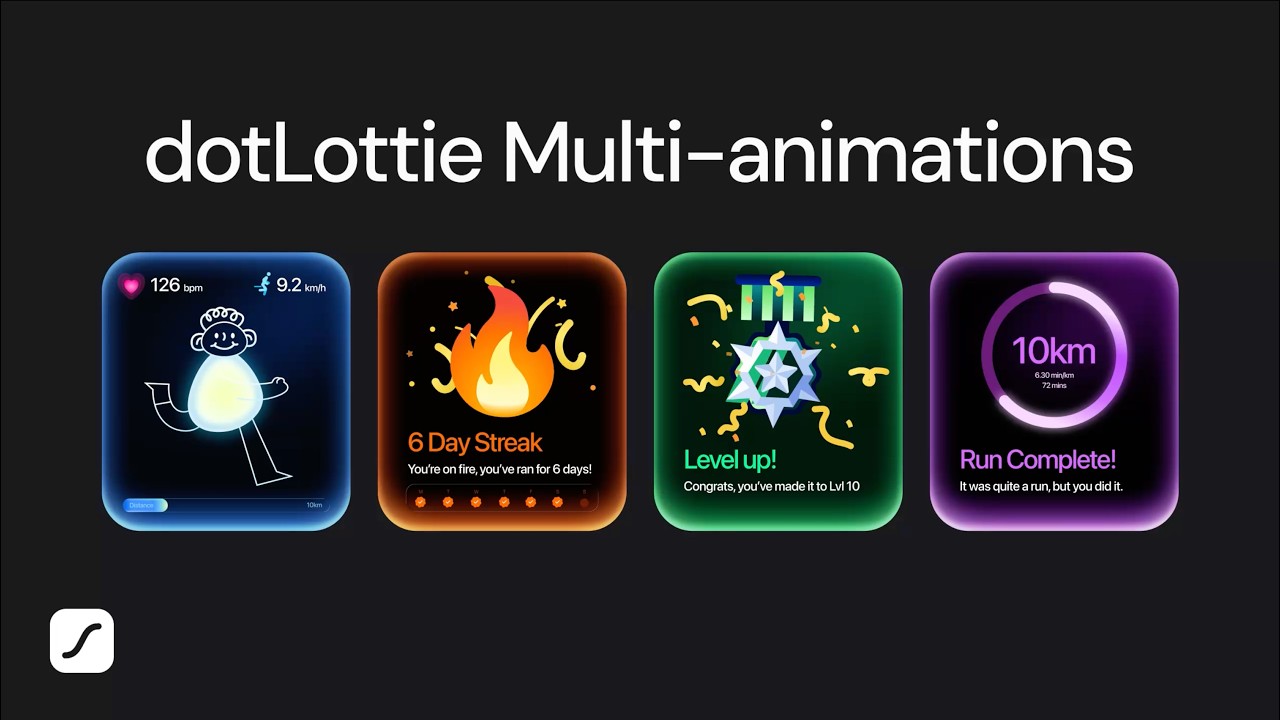 Multi-animations now on Lottie Creator