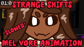 Strange Shifts - Mel Vore Animation Slowed (Soft Vore Game)