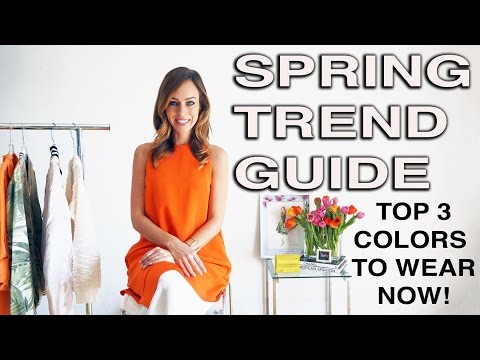 Spring Color Trends for 2016