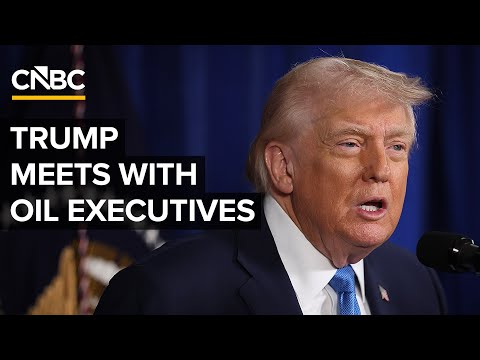 President Donald Trump meets with oil company executives at the White House — 1/9/2026