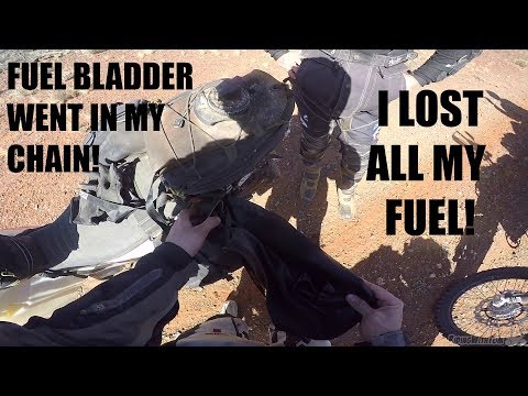 I LOSE MY FUEL IN THE DESERT! - Googs Track Desert Adventure! WR250R - Part 7!
