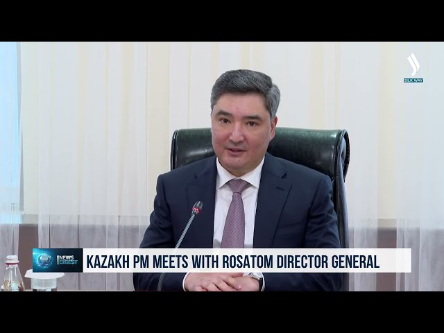 Өкмөт башчы «Росатомдун» башкы мүдүрү менен жолугушту