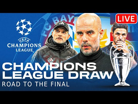 🔴 - LIVE UEFA CHAMPIONS LEAGUE - ROAD TO THE FINAL DRAW REACTION