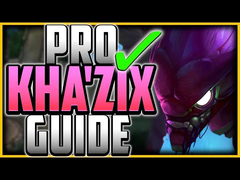 HOW TO PLAY KHA'ZIX JUNGLE LIKE A PRO IN 21 MINUTES - Kha'Zix Guide Season 13 League of Legends