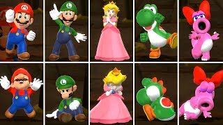 Mario Party 9 - All Character Win and Lose Animations