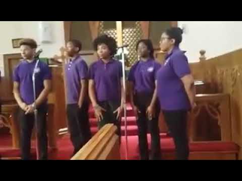 Miller Grove HS Chorus, singing  'Ride on, King Jesus'