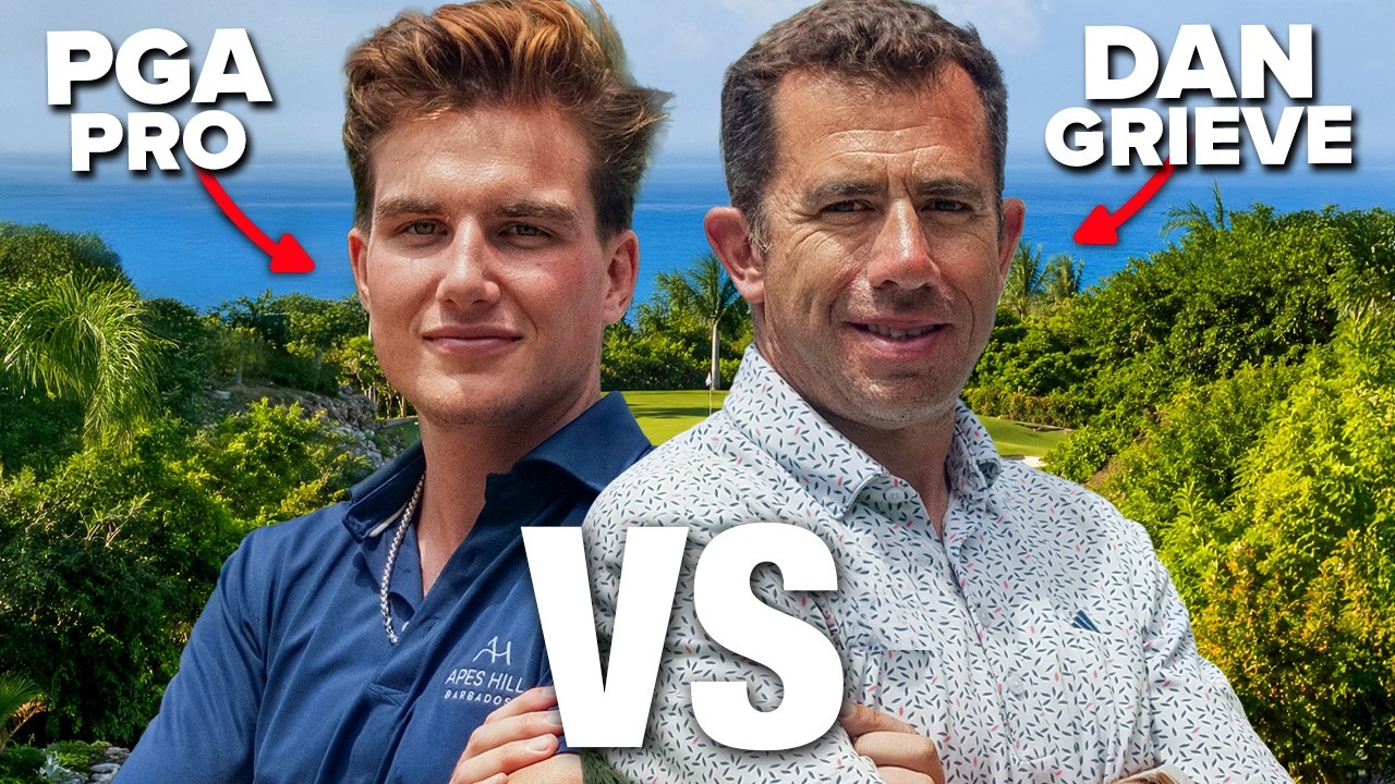 Dan vs PGA Pro Aidan: 9 hole chipping challenge in Barbados!