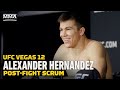 UFC Vegas 12: Alexander Hernandez: Fleetwood Mac's 'Lighthearted Jams' Changed Mind - MMA Fighting