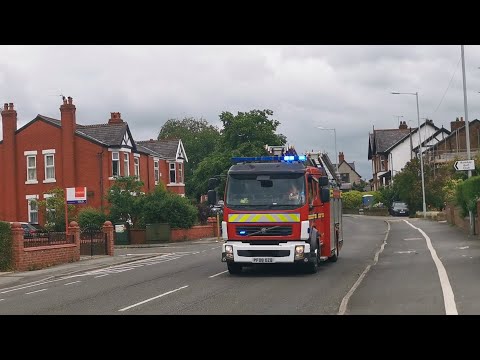 Marples pump responding- greater manchester fire and rescue
