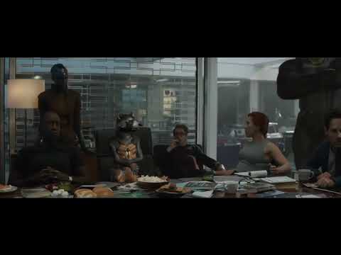Tony Stark shave hair from Rocket Raccoon (Deleted Scene) - Avengers Endgame