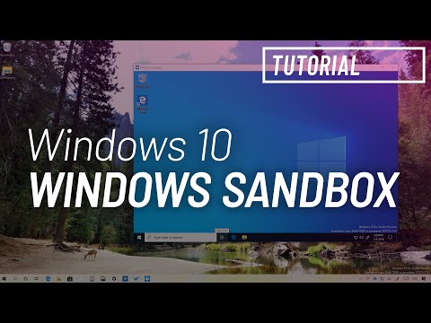 Windows 10 tutorial: Enable Windows Sandbox on version 1903