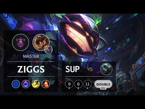 Ziggs Support vs Senna - EUW Master Patch 9.24