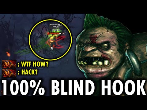 IS THIS MAP HACK? ETLENDO 100% BLIND HOOK BEST OF THE BEST HOOK IN 7.27 PATCH - GENIUS PUDGE