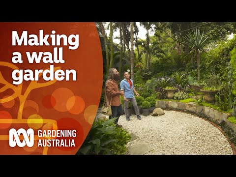 Making a lush wall garden to maximise space | Garden Design and Inspiration | Gardening Australia