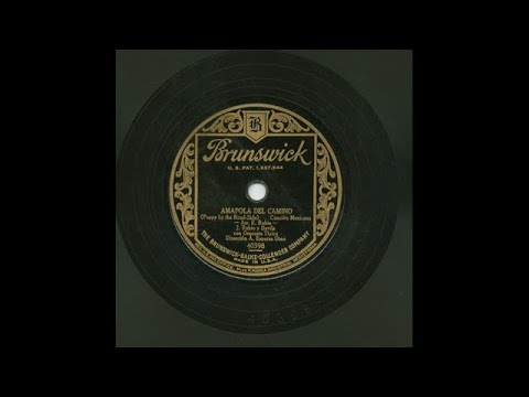 J. Rubio Y Davila - Amapola Del Camino - Brunswick 40398-