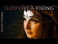 Sleep Like a Viking: Black Screen Thunderstorm, Fire, Rain Sounds for Sleeping, Pink Noise, ASMR 10H
