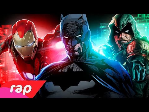 Rap do Homem de Ferro, Batman e Arqueiro Verde - SEM PODERES | 7MZ : Para Status #2