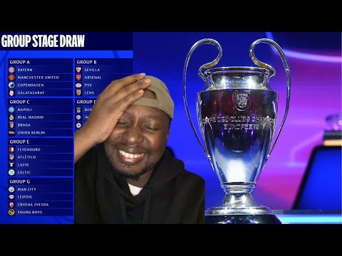 UEFA Champions League Draw. Group of Death…