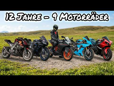 ALLE MOTORRÄDER, DIE ICH JE HATTE
