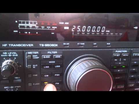 WWV & MIKES - time and frequency stations @ 25MHz