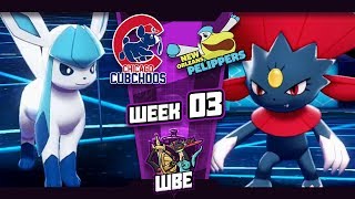 The BEST Eeveelution Putting in WORK! WBE Chicago Cubchoos vs New Orleans Pelippers [PokeMEN]