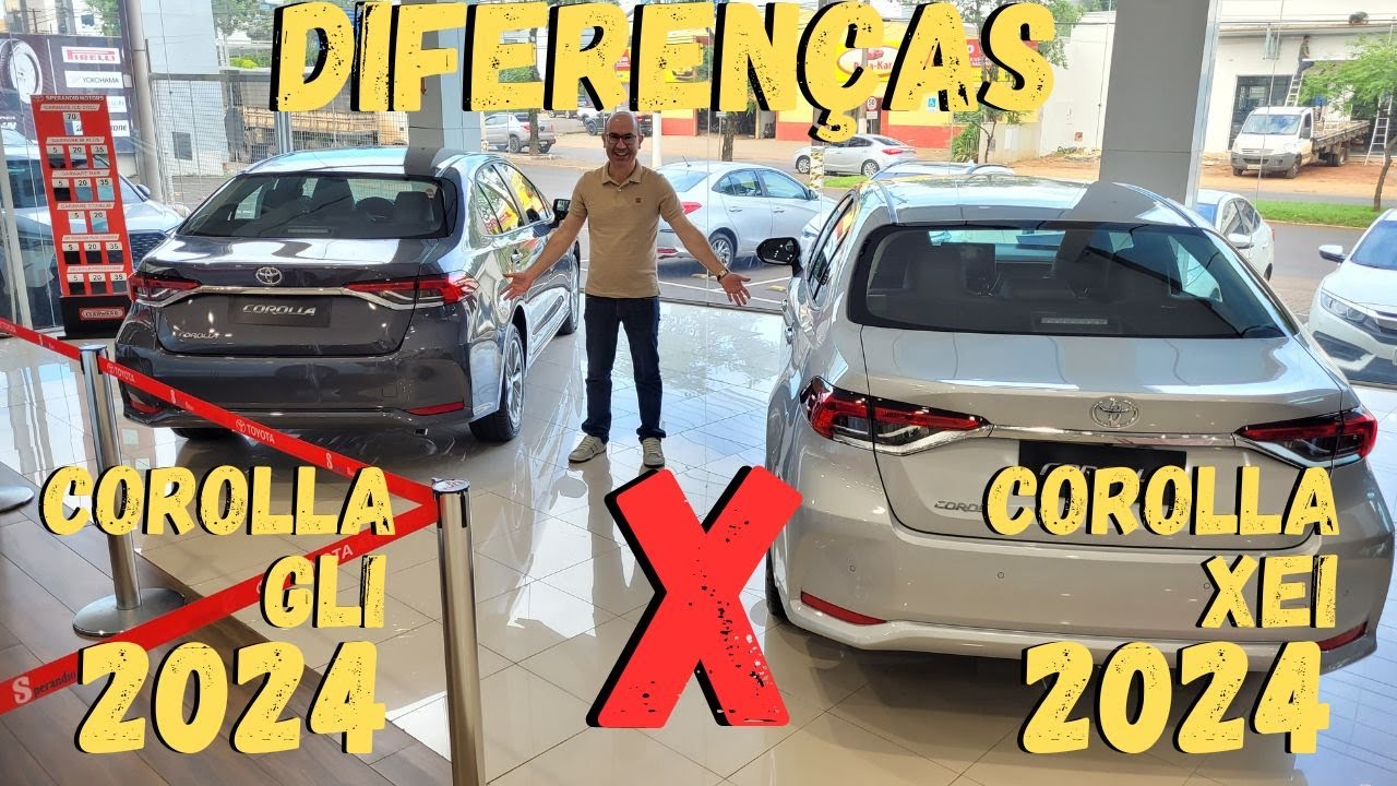 TOYOTA COROLLA GLI 2024 VS  XEI 2024 QUAL COMPRAR?