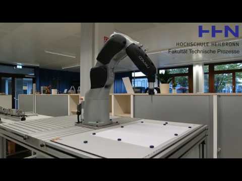 Zeichnender Industrieroboter