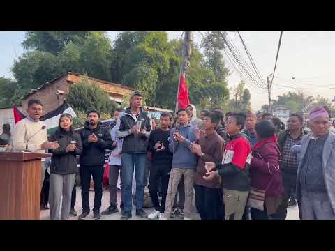 Long live Palestine, Crush Zionism in Nepali Version (प्यालेस्ताइन जिन्दावाद, यहुदिवाद मूर्दावाद )