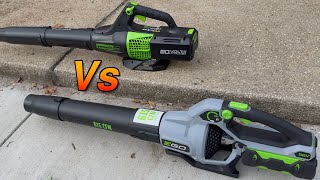 Powerful Cordless Leaf Blowers Comparison - Greenworks 580 C