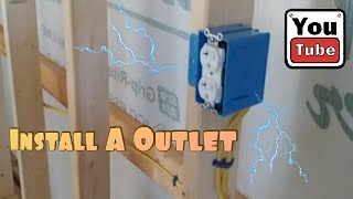Wiring up a outlet tips and tricks.