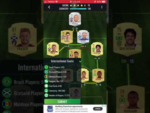 Oxlade-Chamberlain International Goals sbc PACYBITS 20