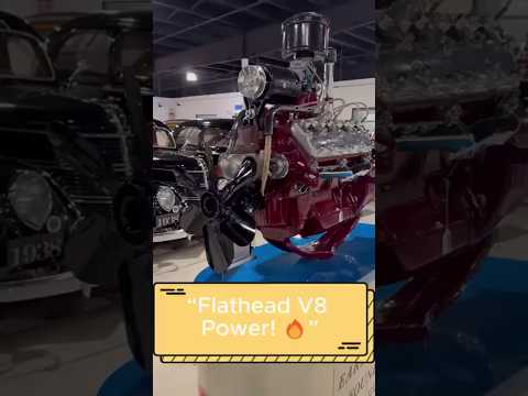 Flathead V8 Engine Available in Early Models