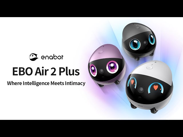 Caméra de surveillance Enabot EBO Air 2 Plus 3K Intérieure IA Audio Bidirectionnel video